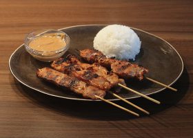 Erdnuss-Sauce für Satay Spieße